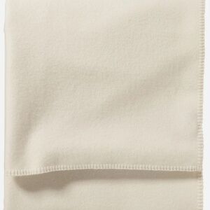 NWOT - PENDLETON Eco Wise Wool Blanket - White - Twin